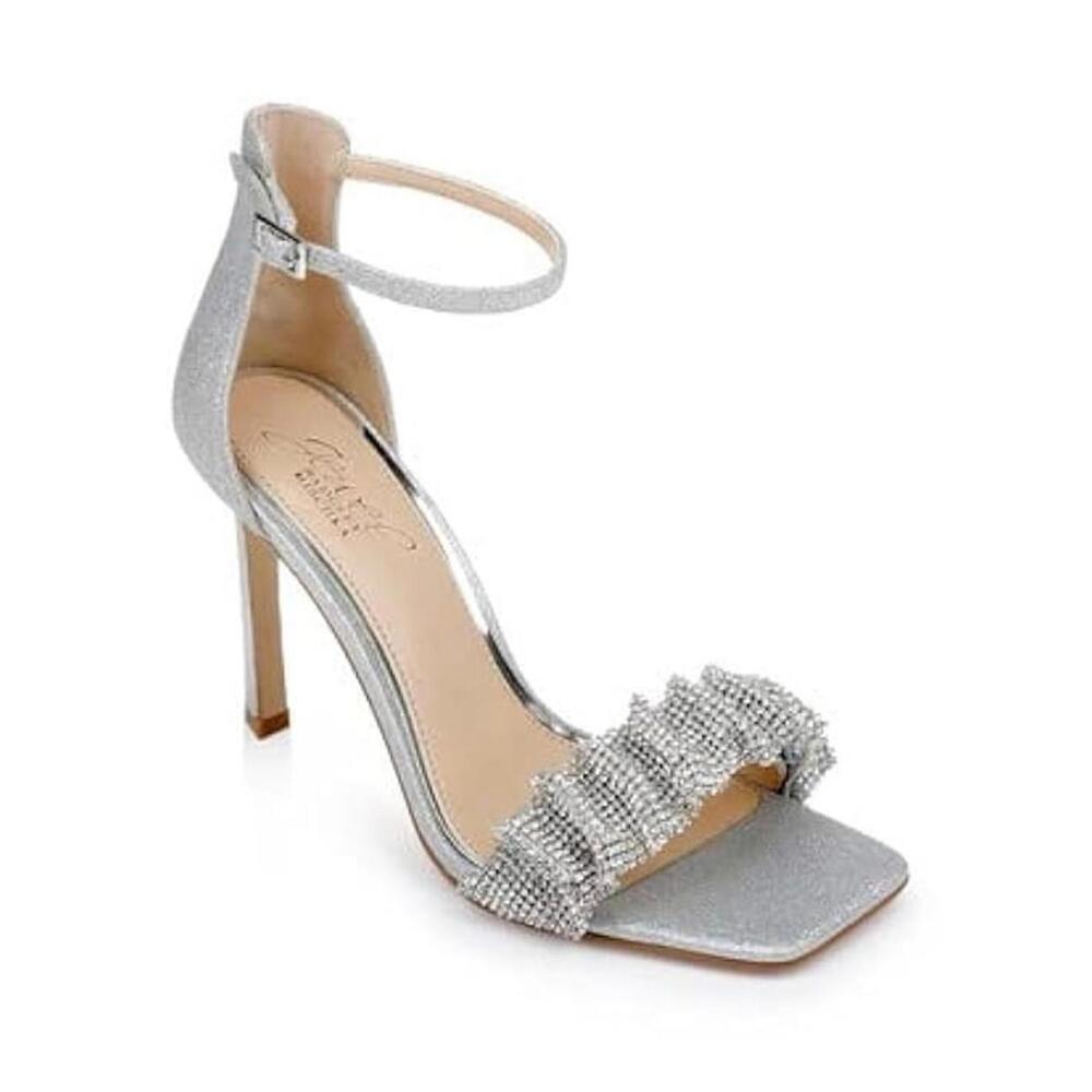 Jewel by Badgley Ridley Bejeweled Strap Stiletto Heel SIZE 8.5